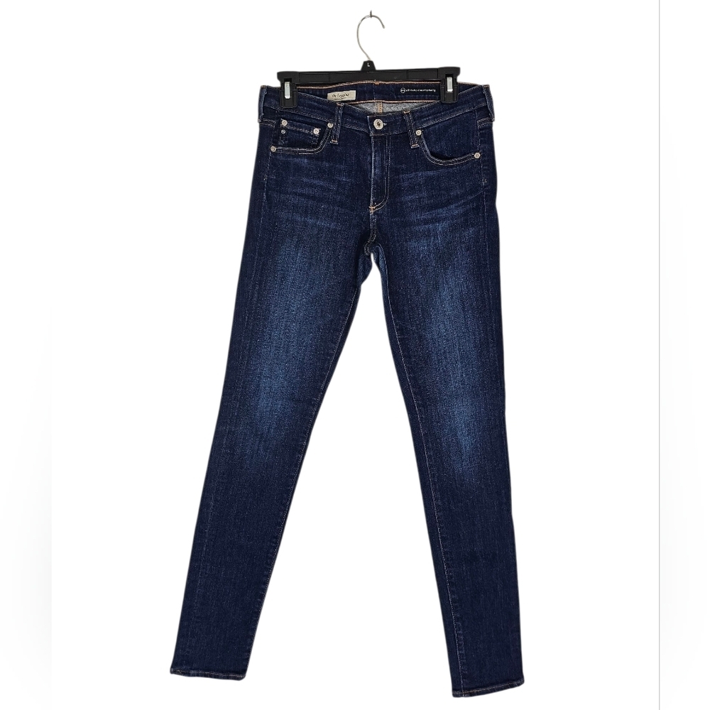 Adriano Goldschmied The Legging Super Skinny Midrise Dark Blue Jeans 30 Preowned